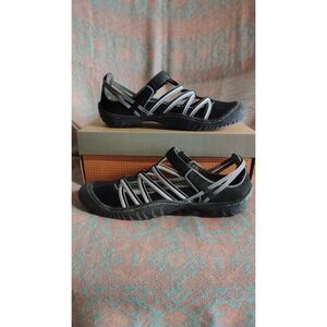 J-Sport by Jambu Women's Black Jetty Encore Criss‎ Cross Detail Shoe Size 9